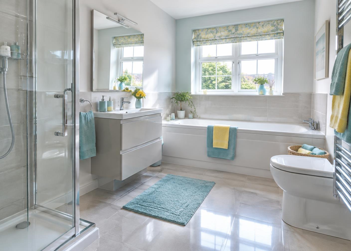 bathroom after cleaning