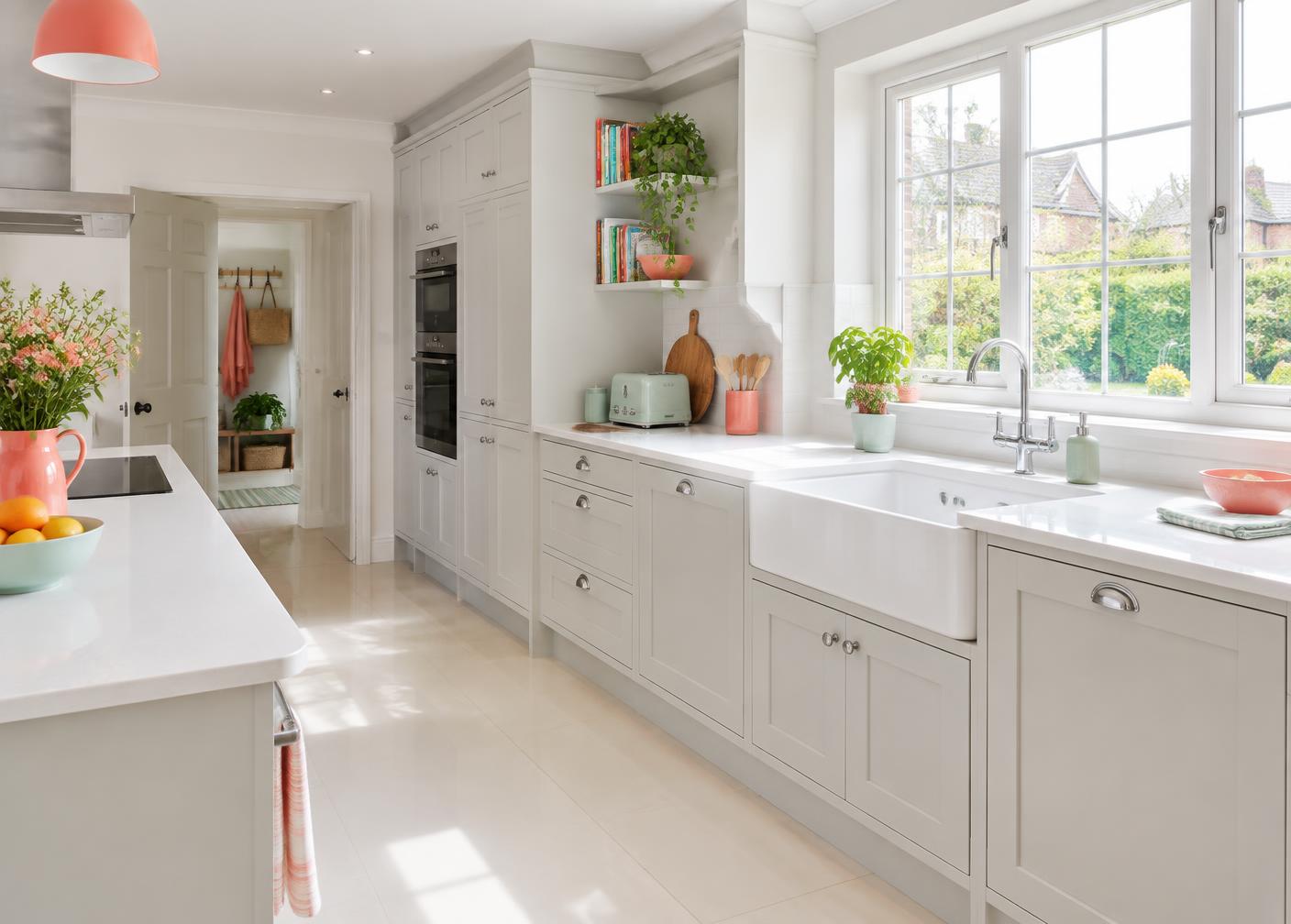 kitchen after cleaning